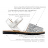 silver glitter flat sandals for girls summer shoes cute beautiful comfortable
