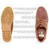deep thread sole men's moccasin deck shoes goodyear welted stitched sole genuine leather tan brown