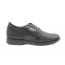 Herren Leder Halbschuhe schwarz Komfort Business Schuhe Anzugschuhe - Made In Spain