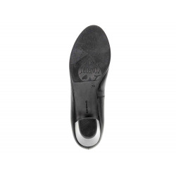 Damen Pumps Leder schwarz Flugbegleiter Schuhe Komfort Absatz Blockabsatz Echtleder Pumps Desireé 1050 Spanien