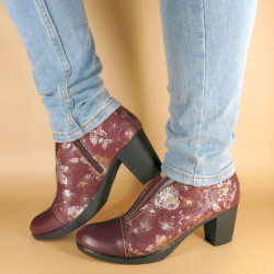 women's genuine leather ankle boots