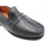 Men's Penny Loafer black Nappa Leather Dress Shoes Goodyear Welted Leather Sole Formal Shoes Latino Marttely 500