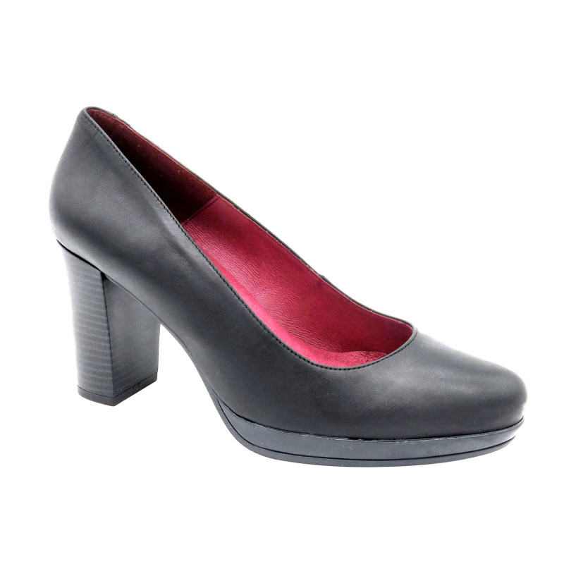 Abril Damen Pumps Leder schwarz 9-cm Absatz High-Heels Abril Damen Pumps Leder schwarz 9-cm Absatz High-Heels