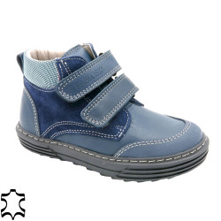 Jungen Sneakers Leder Stiefel blau Herbst Kinder Schuhe PABLOSKY Made In Spain