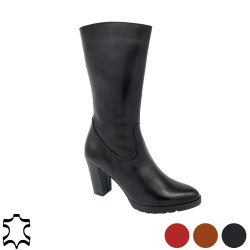 Leather Women's Mid-Calf...