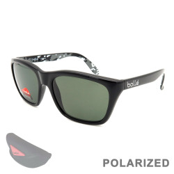 Bollé Sonnenbrille 527 POLARIZED 12044 schwarz polariziert rechteckig klassisch