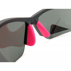 Bollé Sonnenbrille BREAKER 12168 Halbrand Halbrahmen schwarz rosa GIRO d'ITALIA