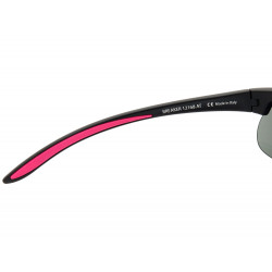 Bollé Sonnenbrille BREAKER 12168 Halbrand Halbrahmen schwarz rosa GIRO d'ITALIA