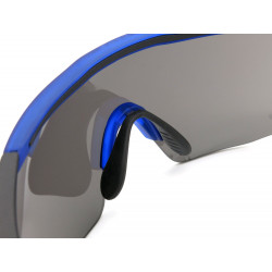 Bollé AEROMAX 12269 sunglasses cycling sports glasses half-rim black blue