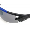 Bollé AEROMAX 12269 sunglasses cycling sports glasses half-rim black blue