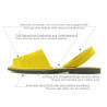 Avarca Women's Flat Sandals yellow Suede Leather Summer Shoes Abarca Menorquina - MADE IN SPAIN