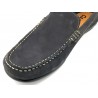 Casual Men's Moccasin Nubuck Leather navy blue Loafers Slip-On Pull-On Shoes portuguese casual 106