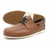 Men's Moccasin brown Leather welted Deck Shoes Top-Sider MADE IN PORTUGAL