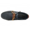 Men's Deck Shoes navy blue Nubuck Leather Moccasin Goodyear welted Topsider Casual 605 2020