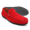 Herren Herren Mokassins Slipper aus Leder – Rote Wildleder Loafer Goodyear Rahmengenäht 980 latino marttely Spanien outlet sale