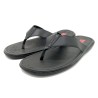 Men's leather sandals thongs flip-flops black Made in Spain summer shoes Casual 1282