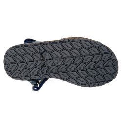 Avarca Menorquina Kinder Sandalen blau Leder Kinderschuhe Jungen Mädchen Sommerschuhe Klettverschluss ortuno 207