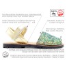 Mädchen Sandalen Glitzer Pailletten bunt grün Avarca Menorquina Leder Kinderschuhe prinzessin Ortuno 207