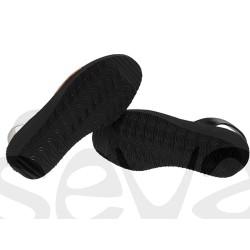 Damen Sandalen Leder braun Avarca Menorquina Keilsandalen Sommerschuhe mit Keilabsatz Ortuno 2211