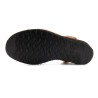 Damen Sandalen mit Keilabsatz Leder Avarca Keilsandaletten braun Keilsandalen Abarca Ortuno 2211