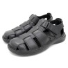 Men's Sandals Leather black Fisherman Sandal Shoes soft padded Innovation 9015 Portugal