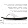 Men's thongs sandals black leather flip-flops summer shoes Made in Spain Casual 1282