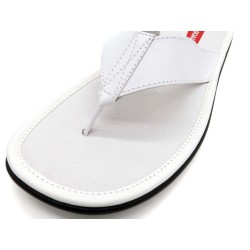 Men's thongs sandals black leather flip-flops summer shoes Made in Spain Casual 1282