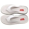 Men's thongs sandals black leather flip-flops summer shoes Made in Spain Casual 1282