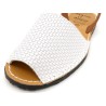 Avarcas Sandals white Women's Flat Sandal Avarca Menorquina Leather Barca Shoes Menorca C.Ortuno 523