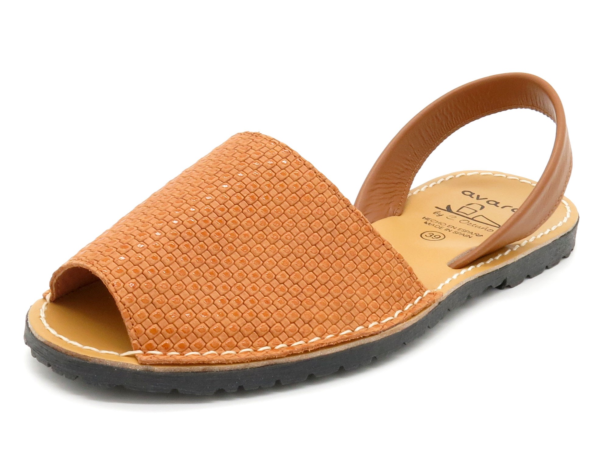 Avarcas Menorquinas Women's Sandals brown Leather Flat Sandal Barca Shoes C.Ortuno 523 Avarcas Menorquinas Women's Sandals brown Leather Flat Sandal Barca Shoes C.Ortuno 523