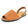 Avarcas Menorquinas Women's Sandals brown Leather Flat Sandal Barca Shoes C.Ortuno 523