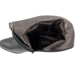 Men's Ankle Boot black Business Dress Boots with Leather Soles in Western Style Spain Latino 508