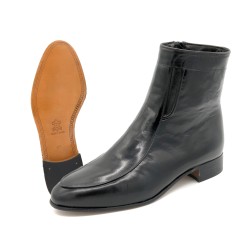Herren Business Stiefeletten schwarz Stiefel Ledersohle Business Schuhe Stiefel 5205 Latino Marttely Spain Spanien