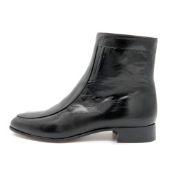 Herren Business Stiefeletten schwarz Stiefel Ledersohle Business Schuhe Stiefel 5205 Latino Marttely Spain Spanien