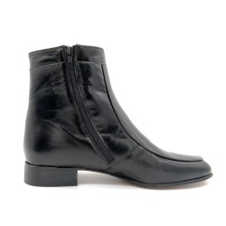 Herren Business Stiefeletten schwarz Stiefel Ledersohle Business Schuhe Stiefel 5205 Latino Marttely Spain Spanien