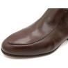 Herren Stiefeletten braun Echtleder Stiefel Business Schuhe mit Ledersohle Made In Spain 5205 Latino Marttely Spanien