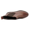 Women's Chelsea Boots cognac brown Leather Slip-On Ankle Boots Made in Portugal 37383 Casual outlet