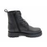Damen Stiefel Schnürboots schwarz Leder Springerstiefel Schnürstiefel Kampfstiefel CASUAL 413 Portugal Spanien outlet