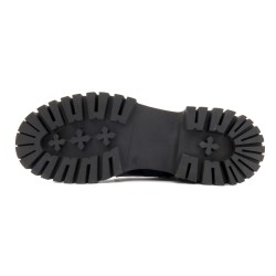 Women's Lace-Up Combat Boots Leather Zipper Boots Made in Portugal CASUAL 413 outlet price