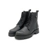Damen Stiefel Schnürboots schwarz Leder Springerstiefel Schnürstiefel Kampfstiefel CASUAL 413 Portugal Spanien outlet