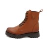 Women's Lace-Up Zipper Boots Leather Army Combat Boots Made in Portugal 413 CASUAL outlet price