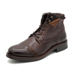 Men's Zipper Boots Leather Lace-Up Boots Made In Portugal 4668 CASUAL Spain