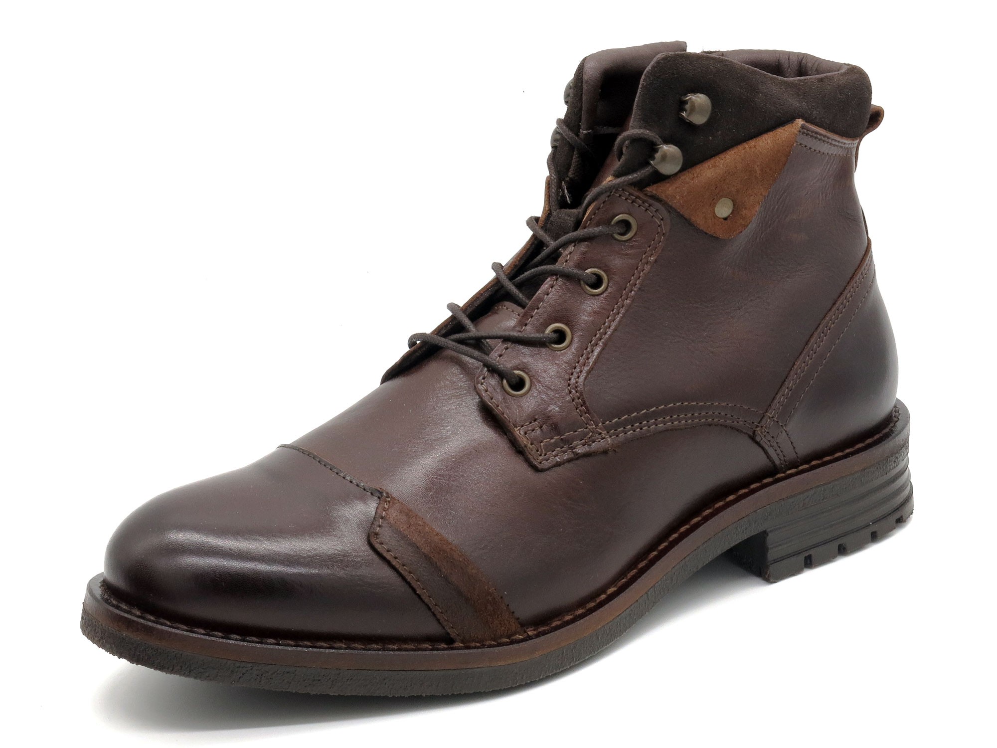 Men's Zipper Boots Leather Lace-Up Boots Made In Portugal 4668 CASUAL Spain Men's Zipper Boots Leather Lace-Up Boots Made In Portugal 4668 CASUAL Spain