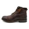 Sportliche Herren Schnürboots mit markanter Profilsohle und Metallhaken