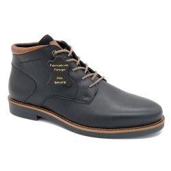 CASUAL Men's Chukka Boots Leather Lace-Up Desert Boots Made In Portugal 8032 Spain outlet price