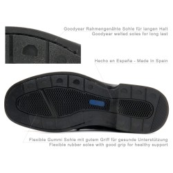 Herren Stiefeletten Winter Schuhe schwarz Leder Stiefel mit Reißverschluss warm gefüttert