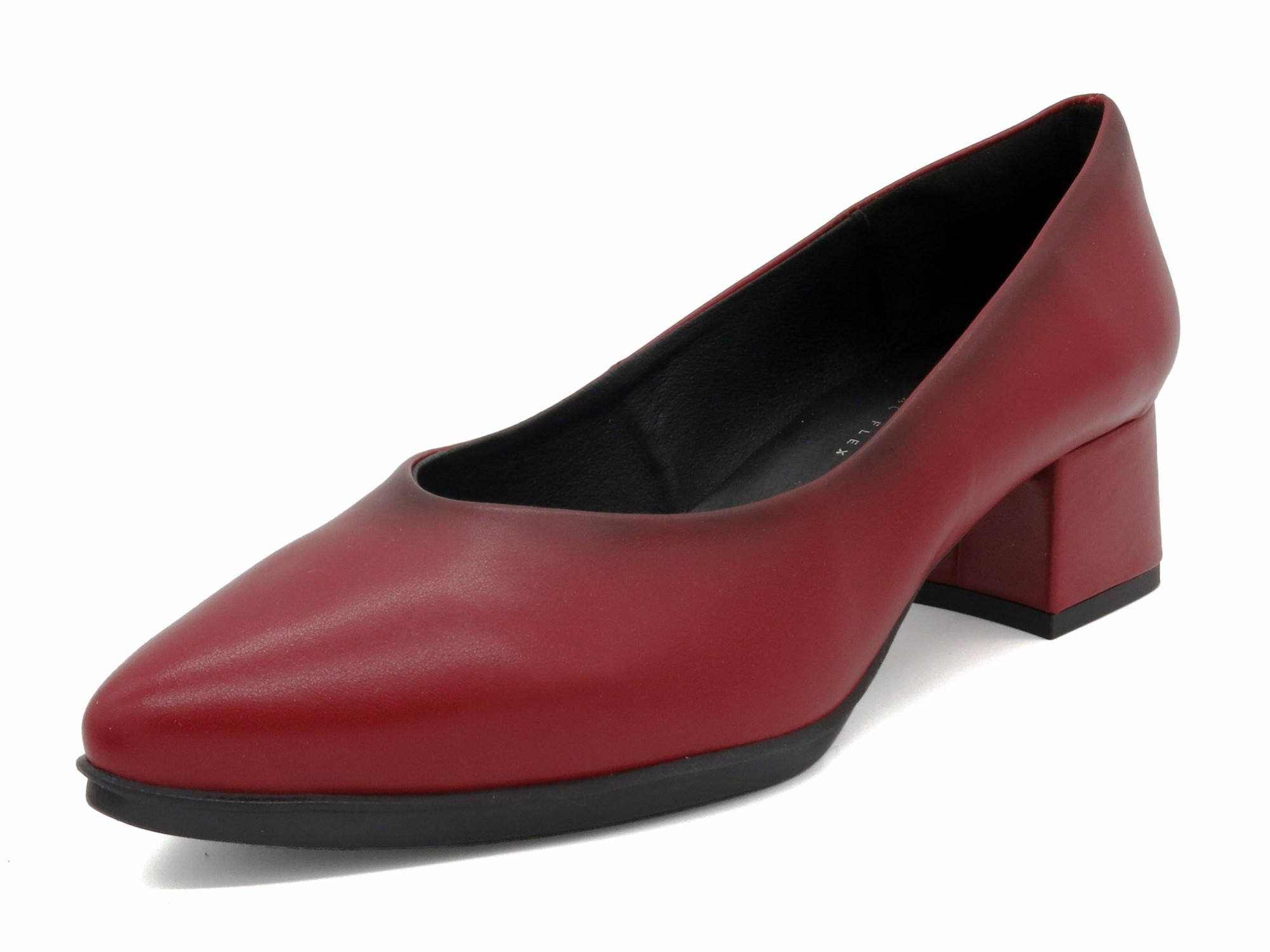 Damen Pumps spitz Blockabsatz Leder Business Schuhe Abendschuhe rot bordeaux Luka-2 Desiree Spanien Damen Pumps spitz Blockabsatz Leder Business Schuhe Abendschuhe rot bordeaux Luka-2 Desiree Spanien
