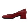 Damen Pumps spitz Blockabsatz Leder Business Schuhe Abendschuhe rot bordeaux Luka-2 Desiree Spanien Damen Pumps spitz Blockabsatz Leder Business Schuhe Abendschuhe rot bordeaux Luka-2 Desiree Spanien