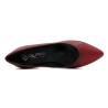 Damen Pumps spitz Blockabsatz Leder Business Schuhe Abendschuhe rot bordeaux Luka-2 Desiree Spanien Damen Pumps spitz Blockabsatz Leder Business Schuhe Abendschuhe rot bordeaux Luka-2 Desiree Spanien