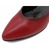 Damen Pumps spitz Blockabsatz Leder Business Schuhe Abendschuhe rot bordeaux Luka-2 Desiree Spanien Damen Pumps spitz Blockabsatz Leder Business Schuhe Abendschuhe rot bordeaux Luka-2 Desiree Spanien